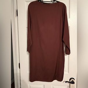 Zara brown dress